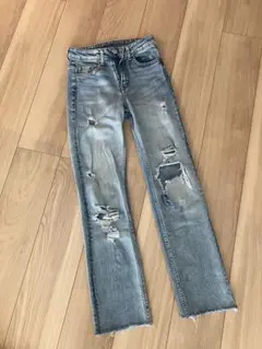 切りっぱなしデニム