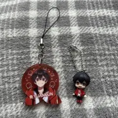 カラピチ　ゆあんくん　キーホルダー２個