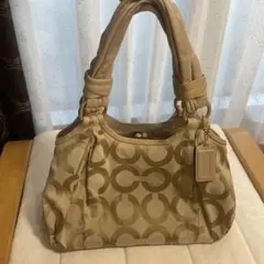 美品　コーチ　クラシカルハンドバック
