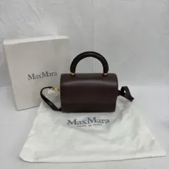 B4899 MaxMara マックスマーラ 2way レザー バッグ 0051のサムネイル
