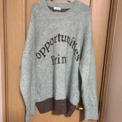 ローリーズファーム　ミントグリーン ニットセーター