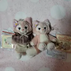 ディズニーシー　リーナベル　ぬいぐるみバッジ　チャーム　ぬいバ　　新品タグ付き