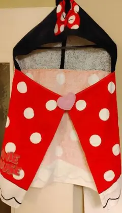 ディズニー ミニーマウス ポンチョ 正規品