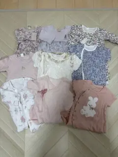 週末お値下げ　女の子　ベビー服　まとめ売り　50 60 70プティマイン他