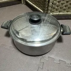 ロイヤルクイーン 6QT 蓋付き ステンレス　両手鍋　 queen ロイヤルクイーン ROYAL QUEEN 両手鍋