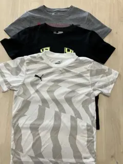 PUMA波模様TシャツとUnder Armourセット