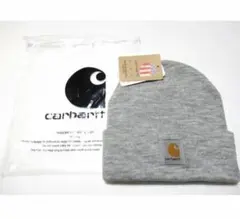 Carhartt カーハート ニット帽 ビーニー グレー 新品 ニットキャップ