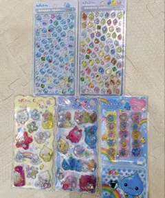 4*8様 しずくちゃん✩ ボンボンドロップシール ✩ ウォーターシール ✩ おは