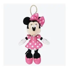 ディズニーランド　ミニーの日　ミニーマウス　ぬいぐるみチャーム