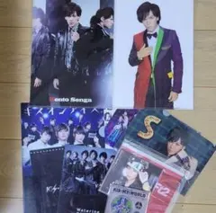 Kis-My-Ft2 千賀健永 グッズセット クリアファイル キスマイ