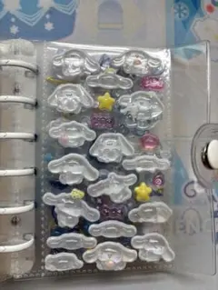 シール帳完成品 シールセット リフィル 10枚分 バインダー