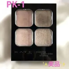 美品　KATE ポッピングシルエットシャドウ PK-1