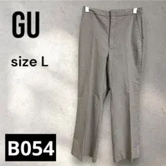 GU♡チェック柄パンツ　L
