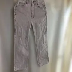 グレー デニムパンツ