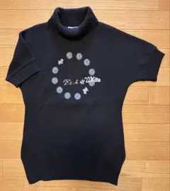 Black＆White ニットトップスＭ