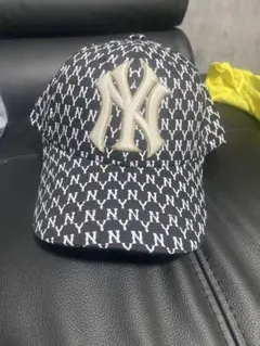 MLB KOREA ベースボールキャップ 黒/白