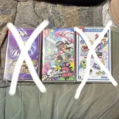 ポケットモンスター バイオレット/Splatoon 2/テトリス ケースだけ