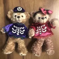 ダッフィー シェリーメイ ぬいぐるみバッジ