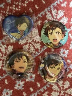 南雲鉄虎　缶バッジ4個