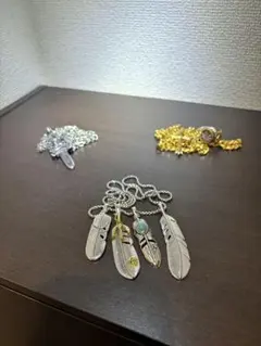 シルバー 羽根モチーフ ネックレス ゴローズ好きの方へ