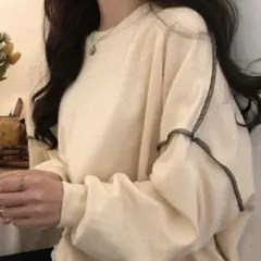 ステッチトレーナー　スウェット