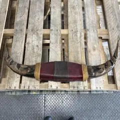 ドラゴン彫刻の装飾的な角 水牛かと思います