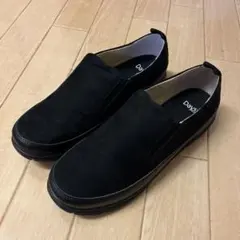 Days:Plus 黒 スリッポン 24.0cm