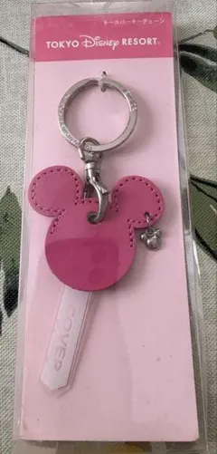 東京ディズニーリゾート ミッキー キーカバーキーチェーン ピンク