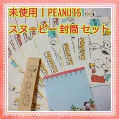 ビーグル！未使用！PEANUTS スヌーピー 封筒 セット
