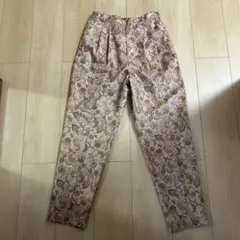 新品未使用 ビームスハート 総柄ウエストゴムパンツ