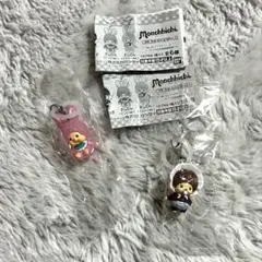Monchhichi めじるしアクセサリー　モンチッチ　めじるし　2点