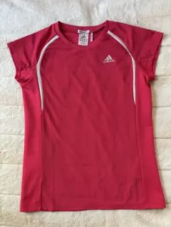 adidas レディース 半袖 スポーツTシャツ ピンクのサムネイル