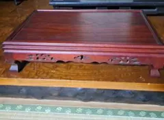 木製花台　紫檀　工芸品　古美術　古物