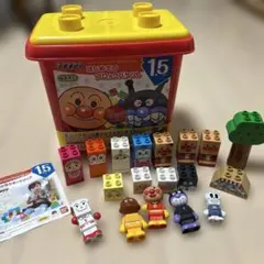 アンパンマン はじめてのブロックバケツL