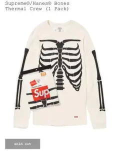 Supreme Hanes Bones Thermal Crew