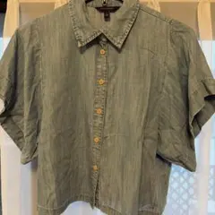 BANANAREPUBLIC デニムシャツLのサムネイル