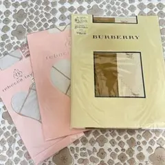 長期保管 未使用ストッキング＆ひざ下ストッキング 3足まとめ売り