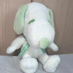 スヌーピー ビッグ ぬいぐるみ ふさふさロゴリボンぬいぐるみ【タグ付き】
