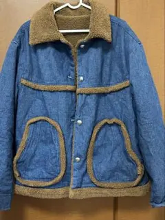 デニムジャケット 裏起毛 ボアデニム
