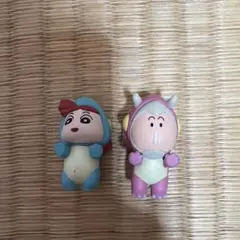 クレヨンしんちゃん 恐竜 フィギュア 2体セット