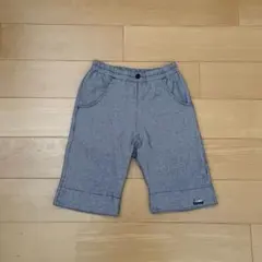 ファミリア☆ボーダー柄ハーフパンツ(110)