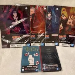 NARUTO 一番くじ ビジュアルシート ノート セット 全10種類 - メルカリ