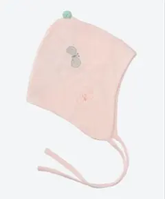 【定価7,700円】ミナペルホネン choucho ベビー帽子 ミトン ピンクのサムネイル