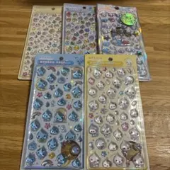 【正規品】あわわちゃん みるみるちゃん しずくちゃんボンボンドロップシールセット