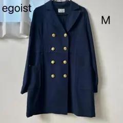EGOIST エゴイスト　ネイビー　トレンチコート　 ジャケット 金ボタン