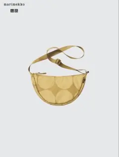 UNIQLO marimekko ラウンドミニショルダーバッグ ベージュ