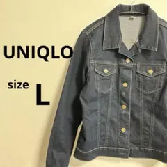 ユニクロ　デニムジャケット レディース　Lサイズ