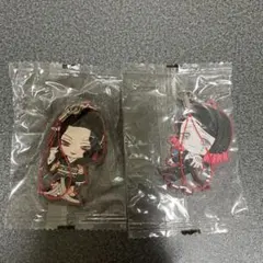 鬼滅の刃 ラバーマスコット ストラップ キーホルダー 鬼舞辻無惨/魘夢