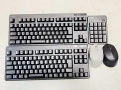 ▶︎ELECOM・logicoolワイヤレスキーボード＆マウス&テンキーセット