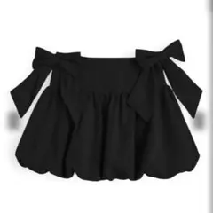 GRL 2Wayダブルリボンバルーンミニスカート on375